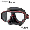 TUSA Dual Lens Mask Dark Red / Black Tusa Ceos Mask