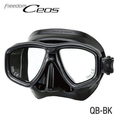 TUSA Dual Lens Mask Black / Black Tusa Ceos Mask
