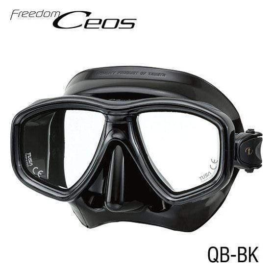TUSA Dual Lens Mask Black / Black Tusa Ceos Mask