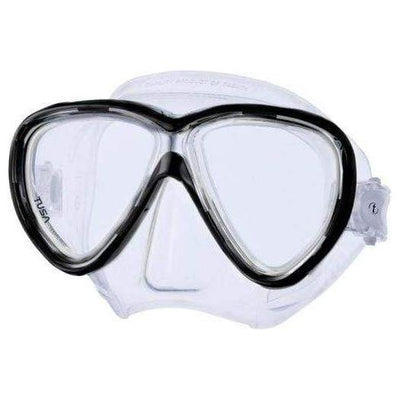 TUSA Dual Lens Mask Black / Clear Tusa Freedom One Mask