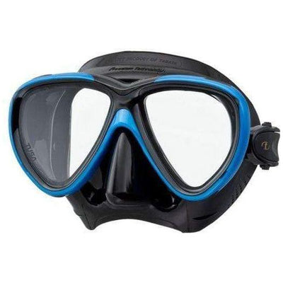 TUSA Dual Lens Mask Fishtail Blue / Black Tusa Freedom One Mask