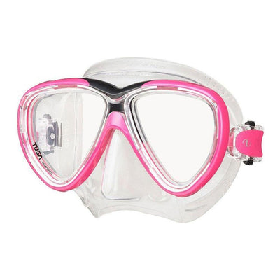 TUSA Dual Lens Mask Pink / Clear Tusa Freedom One Mask