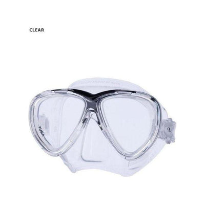 TUSA Dual Lens Mask Transparent / Black Tusa Freedom One Mask