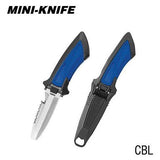TUSA Knife Blue / Blunt Tusa Mini BCD Knife