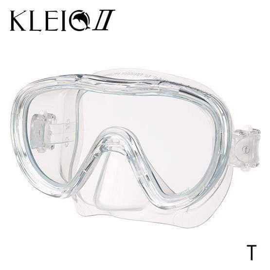 TUSA Single Lens Mask Transparent Tusa Kleio II Mask