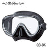 TUSA Single Lens Mask Black / Black Tusa Freedom Tina Mask