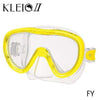 TUSA Single Lens Mask Yellow Tusa Kleio II Mask