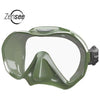 TUSA Single Lens Mask Khaki / Standard Tusa M1010 Zensee Mask