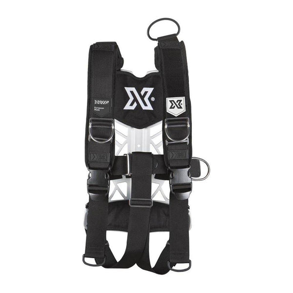 xDeep - NX Series Ultralight Backplate - Deluxe Harness - The ScubaDiving Gear Store