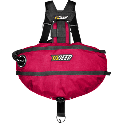 xDeep Sidemount System M - 4 x 1.5kg / Pink xDeep -Stealth 2.0 Classic Sidemound System -with Redundant Bladder