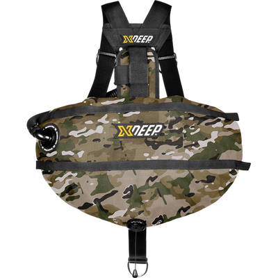 xDeep Sidemount System M - 4 x 1.5kg / Camo xDeep -Stealth 2.0 Classic Sidemound System -with Redundant Bladder