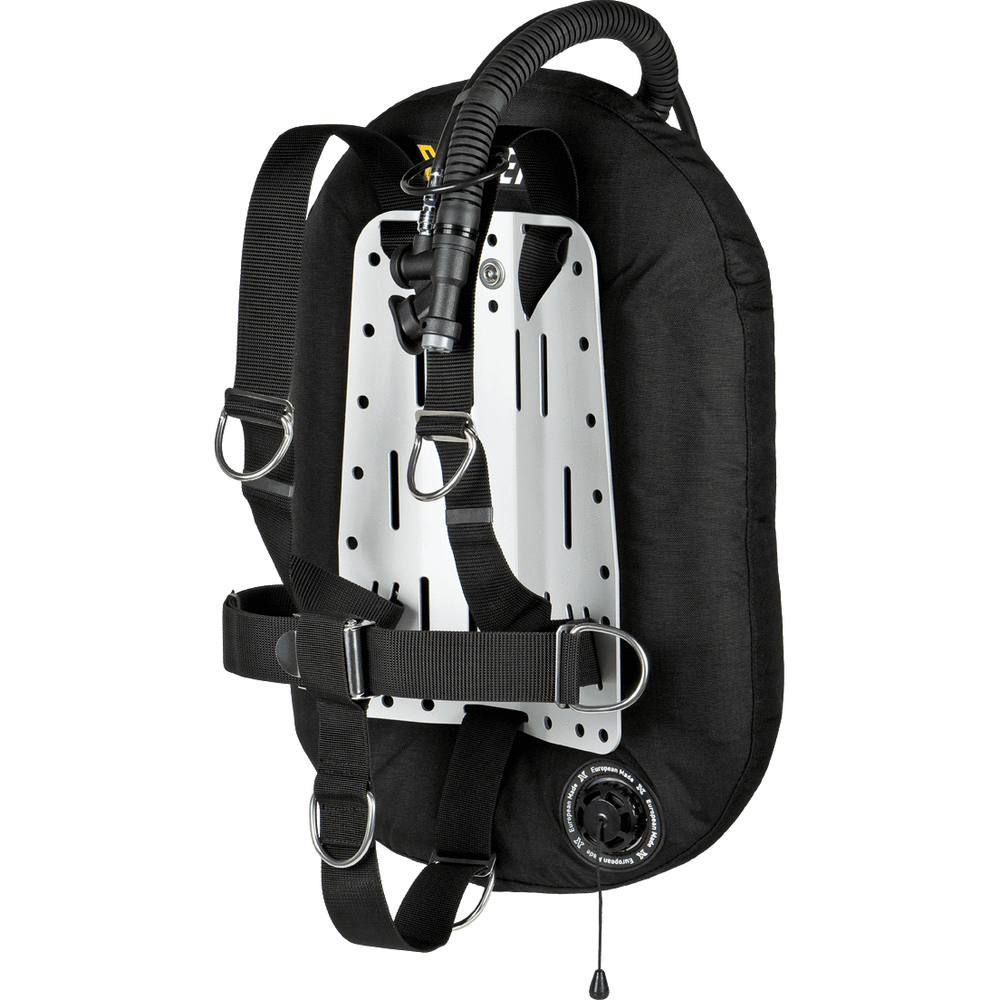 XDEEP single-cylinder backplate and wing system