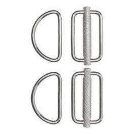 xDeep - STEALTH 2.0 Slideable D-ring kit (2 pcs) - The ScubaDiving Gear Store